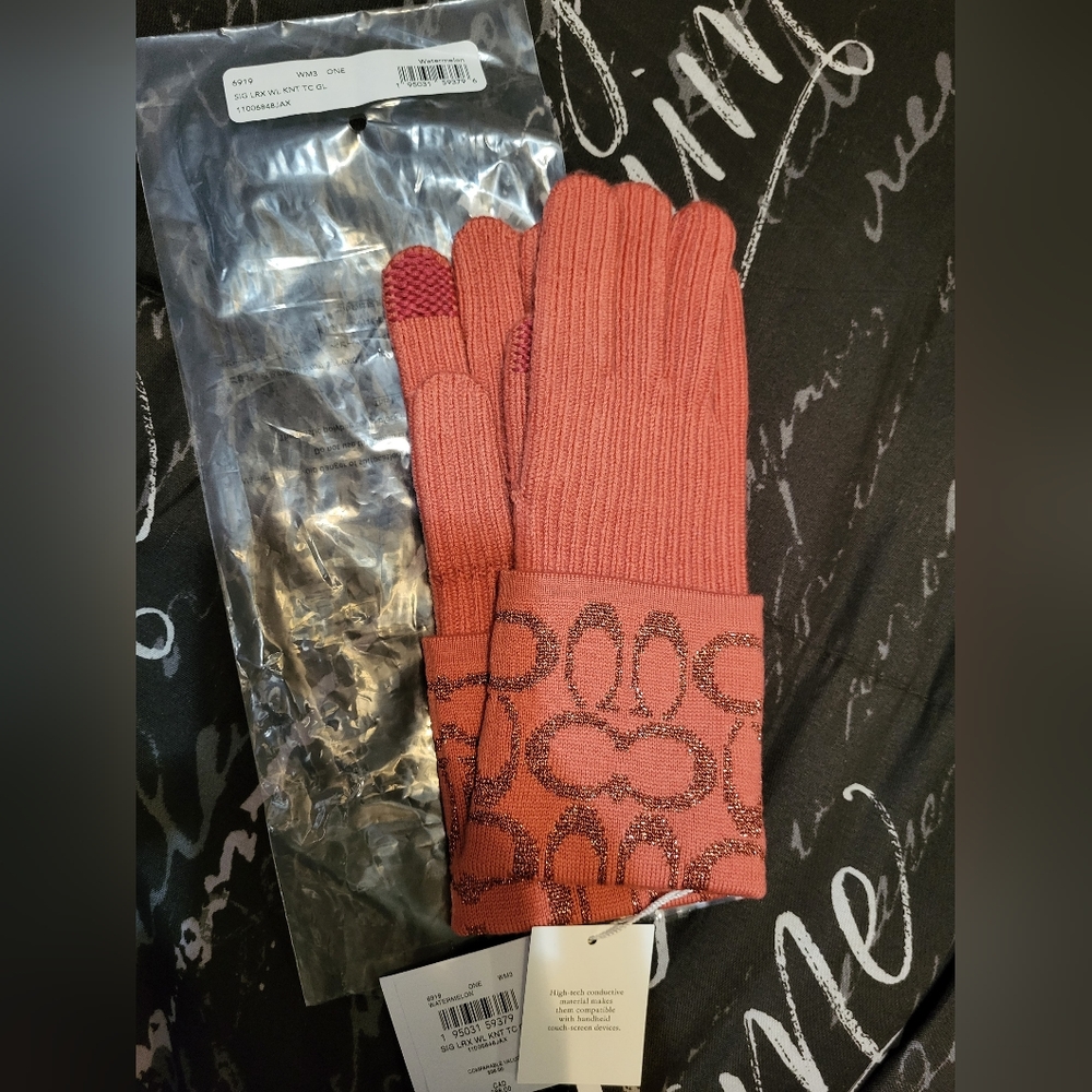 Brand New COACH tech gloves!